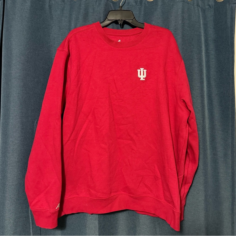 Antigua Bold Red V-Neck Sweatshirt